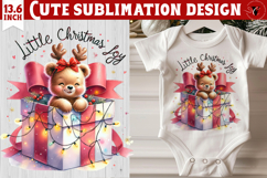 My first Christmas | Cute Christmas animal sublimation Product Image 1