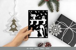 Christmas Kids Papercut Product Image 1