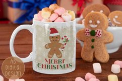 Christmas Sublimation Design | Gingerbread Man Product Image 2