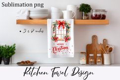 Cozy christmas winter window Sublimation Design for Kitchen Product Image 1