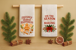 Christmas cutting board, Christmas towel, kitchen decor Product Image 3
