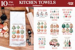 Christmas Kitchen Towel Sublimation Bundle