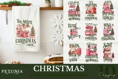 kitchen towel png design being used as a sublimation kitchen towel print
