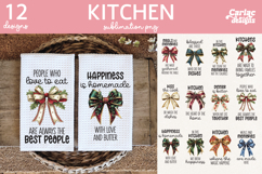 Christmas Kitchen Towel Sublimation