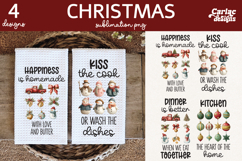 Christmas Kitchen Towel Sublimation Mini Bundle
