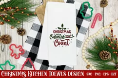 Christmas calories don't count SVG, Christmas SVG Product Image 1