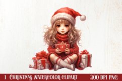 Christmas Knitting Clipart Sublimation, Christmas Clipart Product Image 1