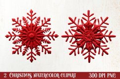 Christmas Knitting Clipart Sublimation, Christmas Clipart Product Image 1
