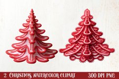 Christmas Knitting Clipart Sublimation, Christmas Clipart Product Image 1