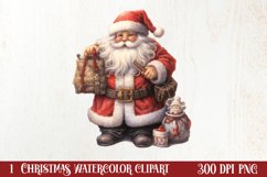 Christmas Knitting Clipart Sublimation, Christmas Clipart Product Image 1