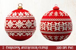 Christmas Knitting Clipart Sublimation, Christmas Clipart Product Image 1