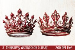 Christmas Knitting Clipart Sublimation, Christmas Clipart Product Image 1