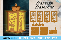Christmas Lantern Lasercut File BUNDLES 8 DESIGNS Product Image 8
