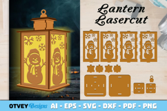 Christmas Lantern Lasercut File BUNDLES 8 DESIGNS Product Image 9