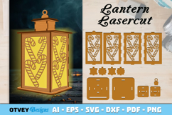 Christmas Lantern Lasercut File BUNDLES 8 DESIGNS Product Image 7