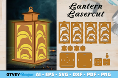Christmas Lantern Lasercut File BUNDLES 8 DESIGNS Product Image 8