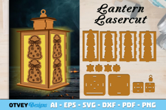 Christmas Lantern Lasercut File Product Image 1
