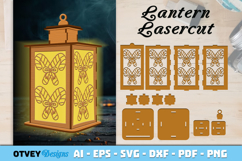 Christmas Lantern Lasercut File Product Image 1
