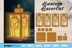 Christmas Lantern Lasercut File BUNDLES 8 DESIGNS Product Image 3