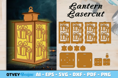 Christmas Lantern Lasercut File BUNDLES 8 DESIGNS Product Image 7