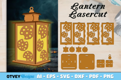 Christmas Lantern Lasercut File BUNDLES 8 DESIGNS Product Image 8