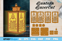 Christmas Lantern Lasercut File BUNDLES 8 DESIGNS Product Image 4