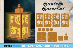 Christmas Lantern Lasercut File BUNDLES 8 DESIGNS Product Image 8