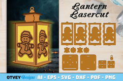 Christmas Lantern Lasercut File BUNDLES 8 DESIGNS Product Image 9