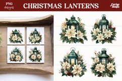 Christmas Lanterns PNG