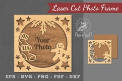 Christmas Laser Cut Photo Frame Product Image 1