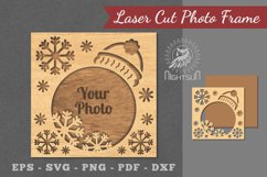 Christmas Laser Cut Photo Frame Product Image 1