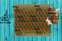 Christmas Lattice Basketweave Ombre SS16 30oz Rhinestone Pat Product Image 1