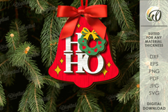 Christmas Layered Ornaments Bundle Lasercut. Christmas SVG Product Image 10