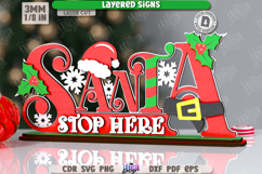 Layered Christmas Signs Laser Cut Bundle,Xmas Tabletop Decor Product Image 12