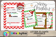 Letter to Santa Claus - 4 Christmas Letter design Product Image 1
