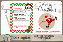 Letter to Santa Claus - 4 Christmas Letter design Product Image 3