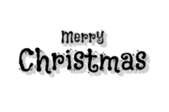 Christmas lettering art typography printing design Product Image 1