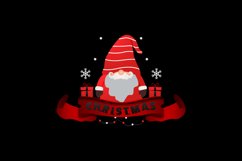 Christmas lettering badge illustration clipart design Product Image 1