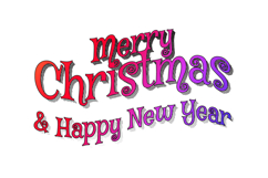 Christmas lettering text typography design eps 10 Product Image 1