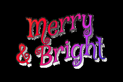 Christmas lettering text typography graphic eps 10 Product Image 2