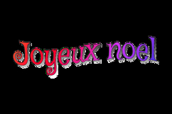 Christmas lettering text typography vector eps 10 Product Image 2