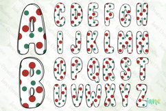 Christmas Letters SVG PNG Bundle Product Image 3