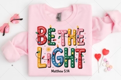 Christmas Light PNG, Be The Light Png, Christmas Png Product Image 3