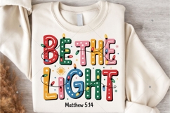 Christmas Light PNG, Be The Light Png, Christmas Png Product Image 5