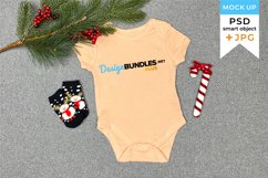 Christmas svg mockup | Brown bodysuit mockup Christmas Product Image 1