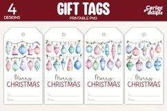 christmas lights gift tags