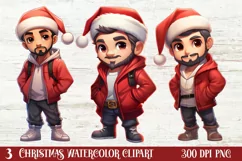 Christmas Little Girl Clipart Sublimation, Christmas PNG Product Image 1