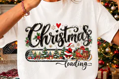 Christmas Loading PNG, Vintage Holiday Product Image 3