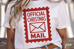 Christmas Mail Stamps SVG PNG Product Image 2