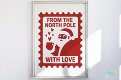 Christmas Mail Stamps SVG PNG Product Image 5